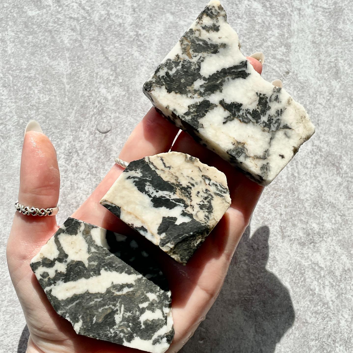 Rough - Slab - Zebra Jasper - 1KG Rough - Slab - Zebra Jasper - 1KG